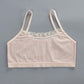 Teen Girls Underwear Soft Padded Cotton Bra Young Girls for Yoga Sports Running Breathable Bra 8-12Y
