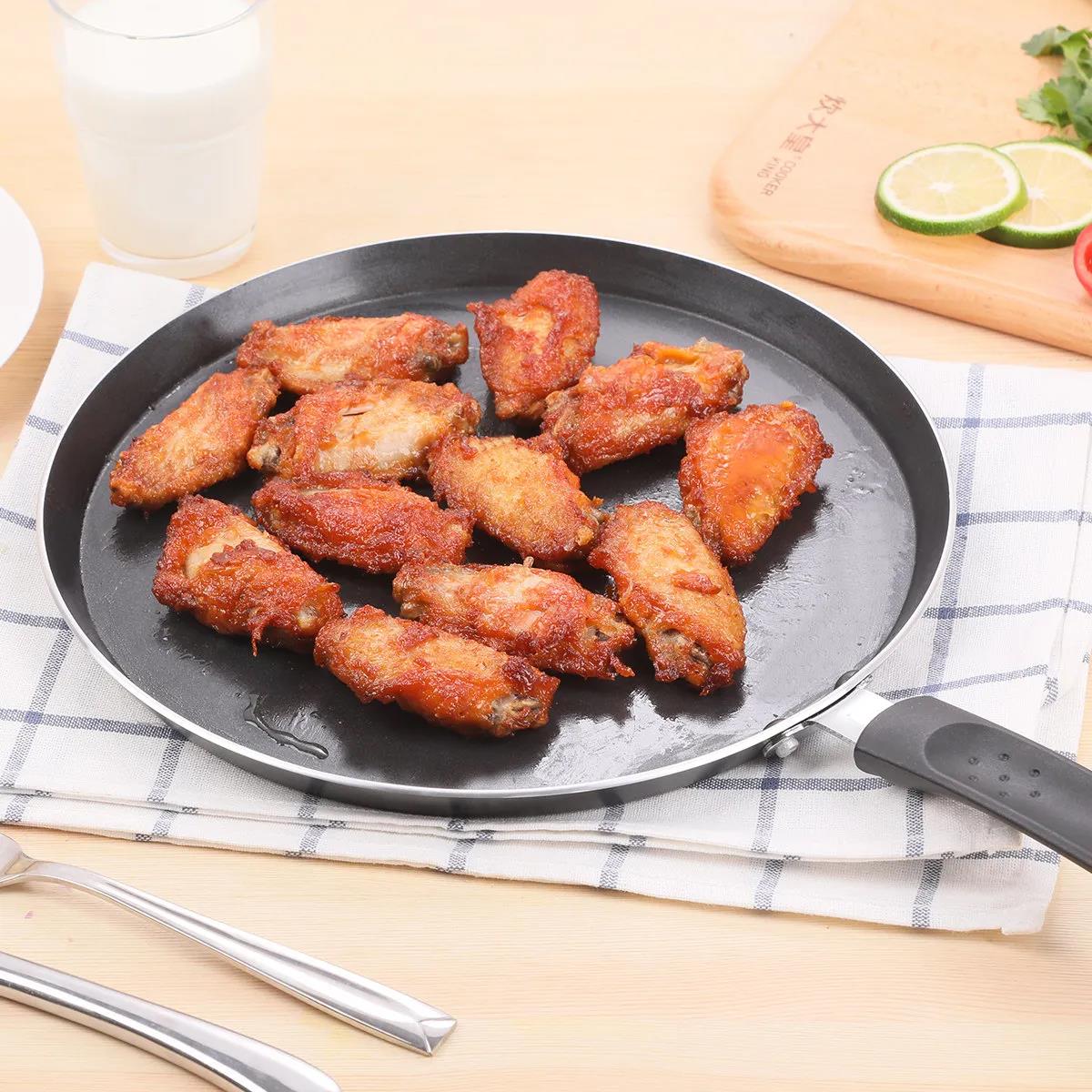 Pancake Pan Non-stick Frying Pan Frying Pan Household Melaleuca Flat-bottomed Non-stick Frying Pan Induction Cooker General