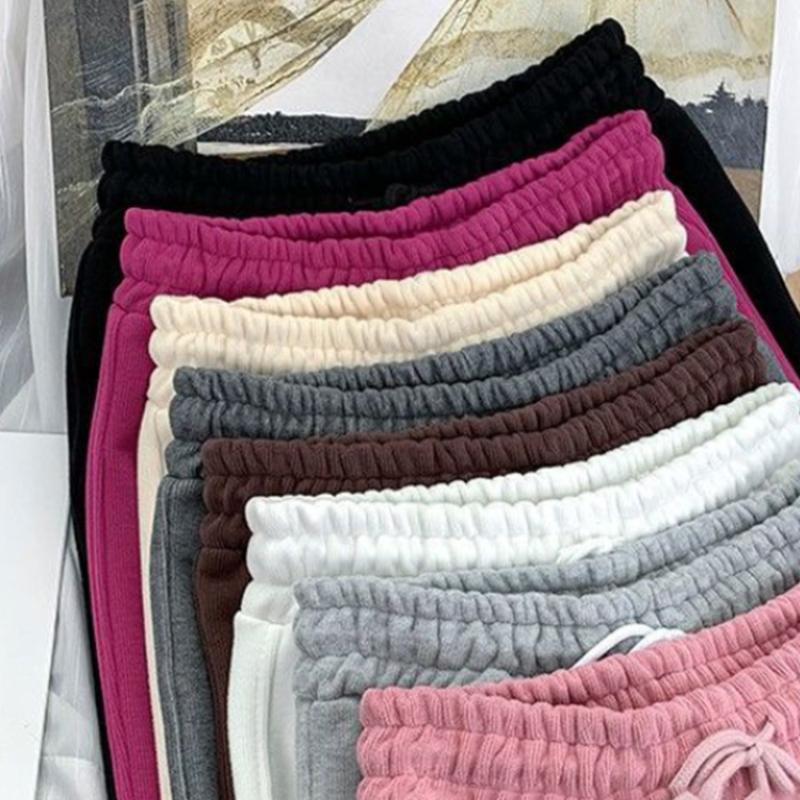 Spring and Autumn Thin Sports Pants Women Korean Style Loose High Waist Casual Harem Pants High Waist Casual Harem Pants