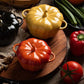 Nordic Creative Cute Pumpkin Soup with Coven Bowl Ceramic Rice Bowl Baking Tableware Dessert Soup Bowl Sprinkler Stew
