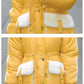 Bread Down Padded Jacket Women's Padded Jacket Women's Mid-length Over The Knee Loose Padded Jacket