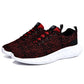 Men's Sports Shoes Running Shoes Mesh Breathable Fitness Shoes Korean Version Large Size Lightweight Outsole Non-slip Casual Shoes Men