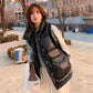 Winter Ladies Down Stand Collar Jacket Fashion Smooth Down Cotton Sleeveless Jacket Thick Warm Winter Vest