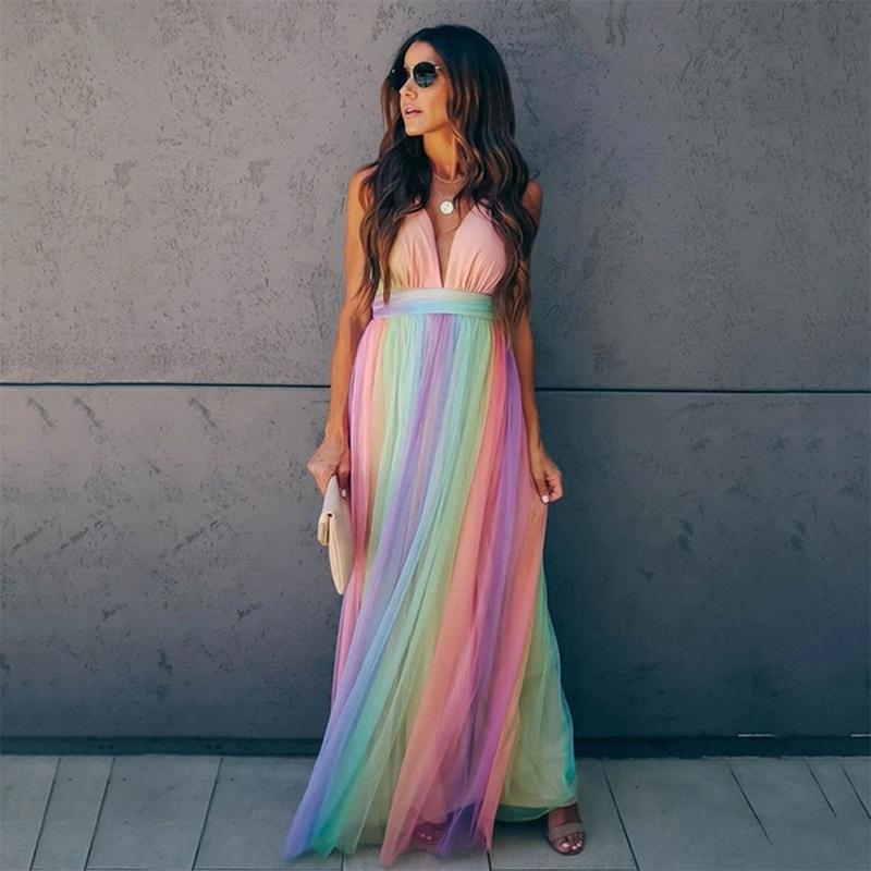 French Rainbow Fairy Dress,Vintage Milkmaid Fairy Dress,Gauzy Sling Dress,Summer Dress Women,V-neck Fairy Dress,Fairy Dress,Victorian Dress