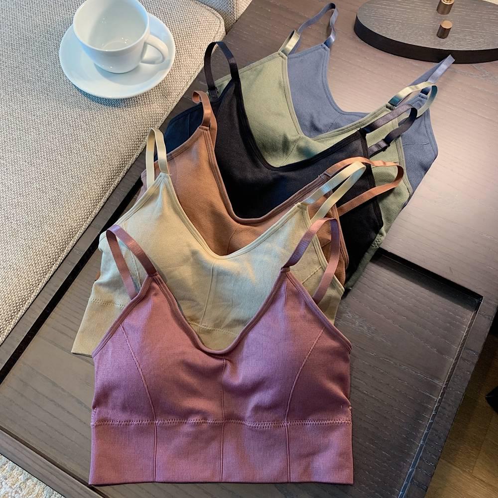 Sports Bra Yoga Fitness Vest Outdoor Running Shockproof Breathable Sports Underwear