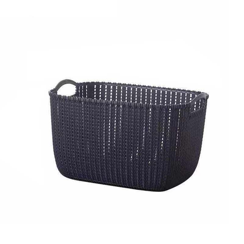 Imitation Vines Preparation Naba Basket Toy Desktop Cosmetics Storage Basket Thick Plastic Bathroom Toiletries Storage Basket