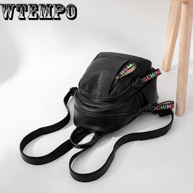 Women Backpack Leather Female Shoulder Bag Tassel Ladies Hand Bags Travel Bagpack Schoolbag Women