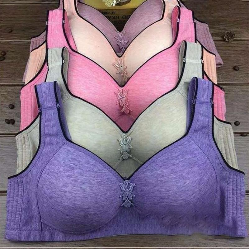 Thin Non-wireless Bra Women's Vest Comfortable and Breathable Underwear Ladies All-in-one Lightweight Soft and Breathable