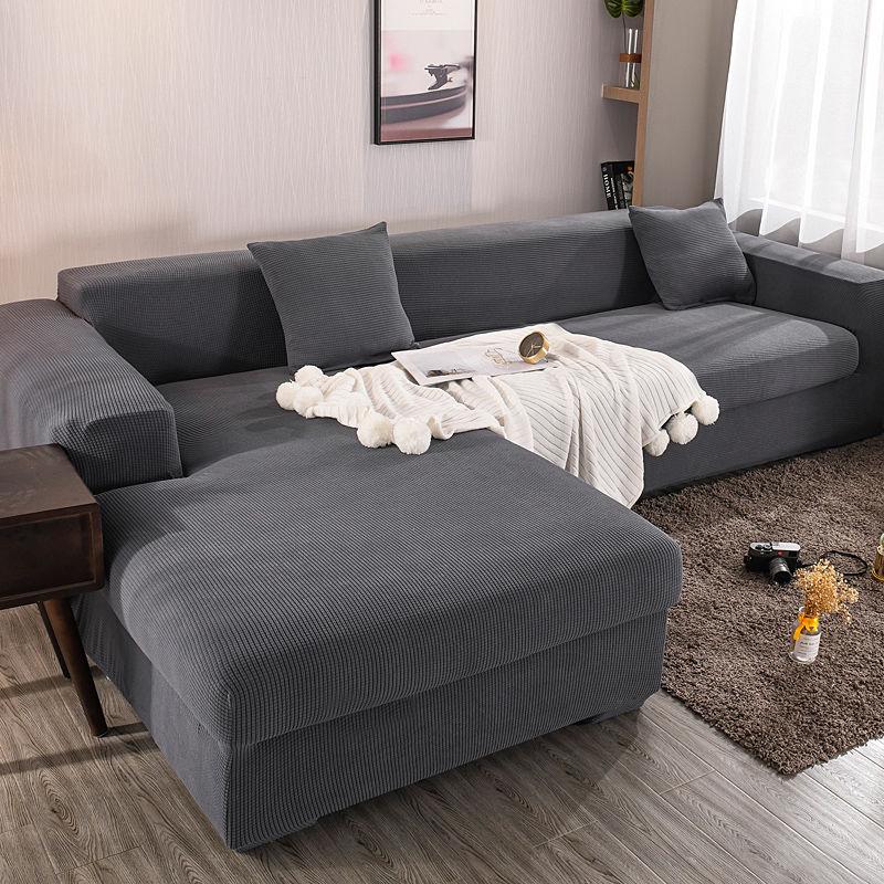 Soft Plush Sofa Cover Sofa Cushion Universal Sofa Cover Four Seasons Non-slip Sofa Cushion Cover Home Textile