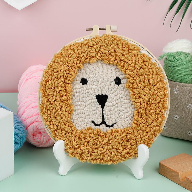DIY Handmade Material Package Unstitched Without Stand Poke Poke Le Suit Handmade Embroidery