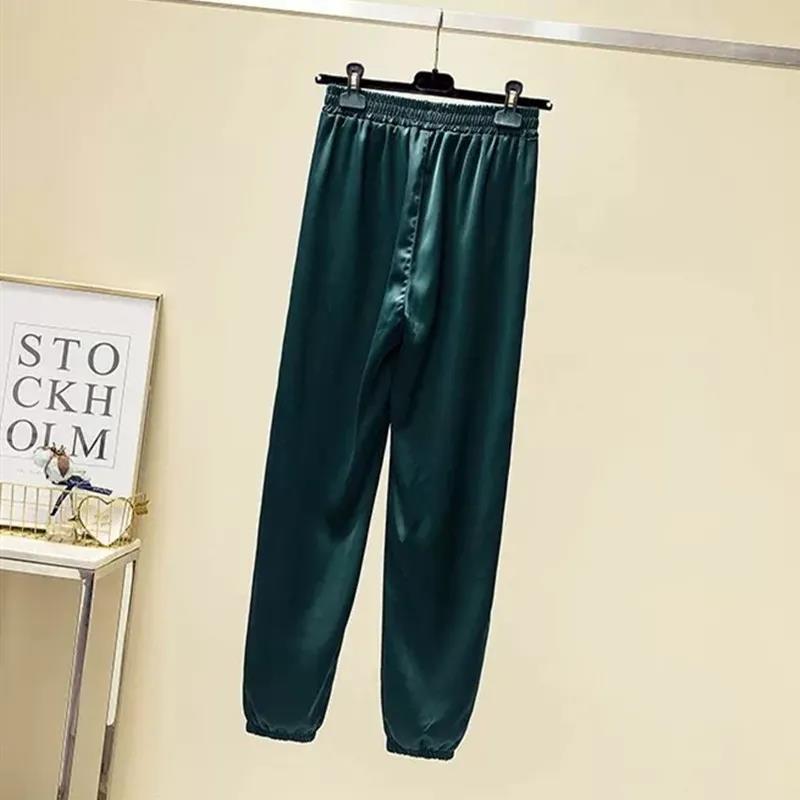 Loose and Thin Harem Pants Women's Summer Leggings Korean Version of Carrot Pants Plus Size Casual Nine-point Bloomers