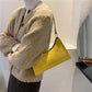 Exquisite Shopping Bag Niche Underarm Bag Women Retro Casual Women's Shoulder Bag Crocodile Grain Leather Solid Color Women's Chain Handbag