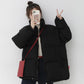 Winter Padded Jacket Coat Bread Coat Stand-up Collar Cotton-padded Coat Loose Padded Coat Women's Autumn and Winter Thick Warm Cotton Coat