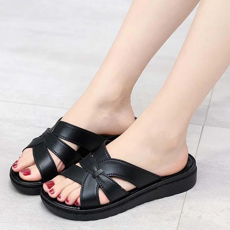 Women's SlippersSummer Soft Bottom Wear-resistant Breathable Slippers Waterproof Non-slip