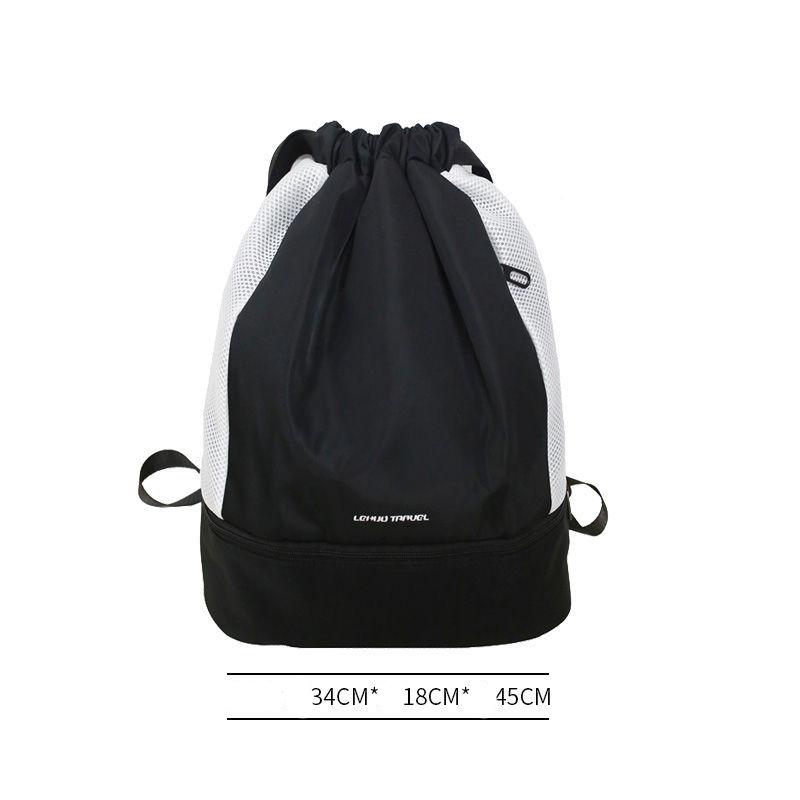 Unisex Sports Functional Backpack High capacity Gym Bag Dry and Wet Separation Swimming Beach Storage and Portable