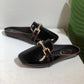 Half Drag Female Korean Version of The Summer New Word Chain Slippers Female Wear Wild 42 Flat Bottom 43