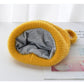 Cute 3D embroidered bear ears baby hat autumn and winter cartoon baby wool hat double layer warm children soft and comfortable hat 8M to 3Y