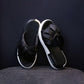 Summer Korean Version All-match Flat Sandals Non-slip Soft Bottom Ruffled Outer Wear High Slippers