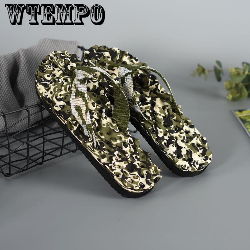 Summer Men's Slippers Flip Flops Men's Sandals and Slippers Non-slip Soft Bottom Fashion Camouflage