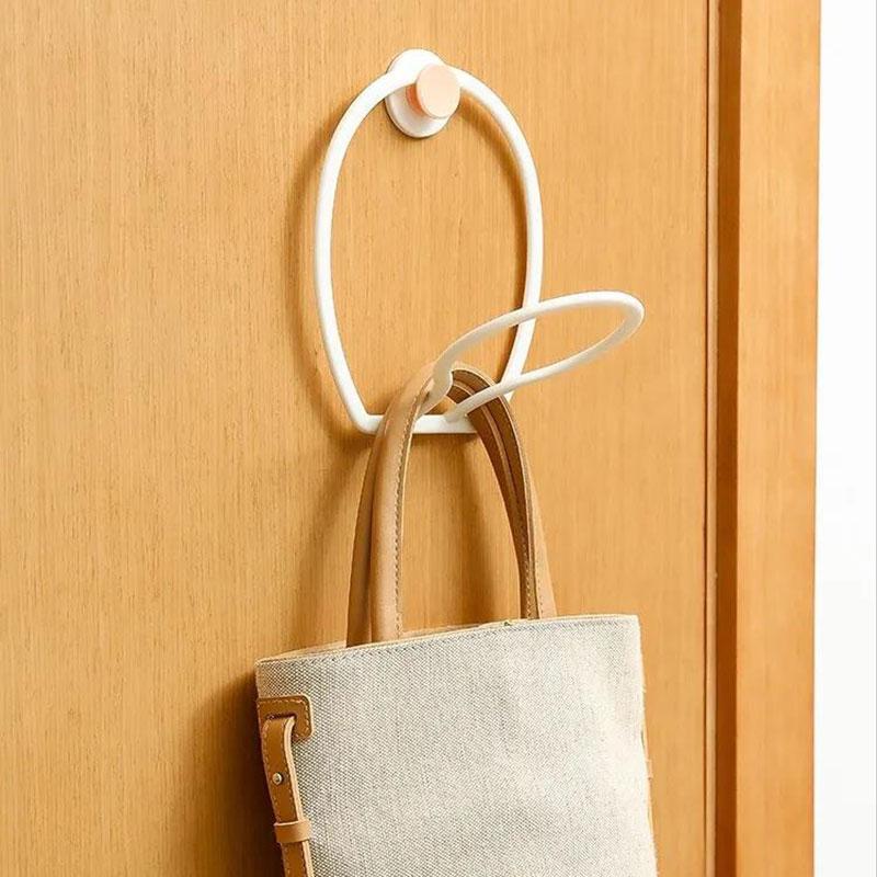 6Pcs Hanging Hat Racks Household Hat Racks Hat Storage Racks Behind The Door Hat Racks Organize Storage Creative Hooks Bathroom Towel Racks
