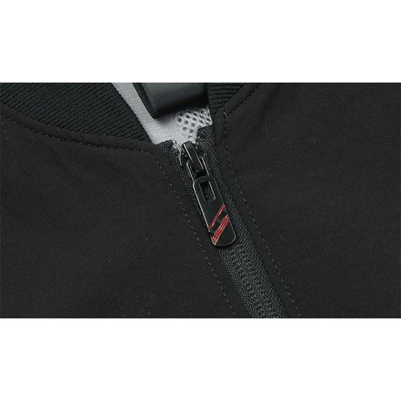 Men's Spring Autumn Jacket Solid Slim Fit Business Jackets Casual Thin Long Sleeves Gentleman High Quality Zipper Outfit Male Casual Outdoor Costume