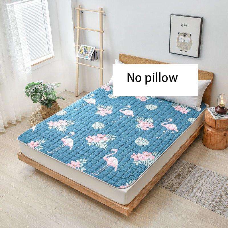 Four Seasons Machine Washable Mattress Tatami Non-slip Protective Mattress Pad Bed Pad Double Student Dormitory Thin Mattress