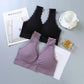 Mother's Bra with Padding No Steel Ring Sports Bra Sleep Yoga Vest  Women Gather Plus Size Underwear Bra