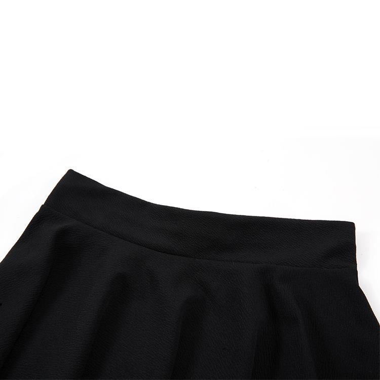 WTEMPO Skirt Colorful Solid Color Short Pleated Women Mini Sale Clothes Skirt Summer Anti Emptied