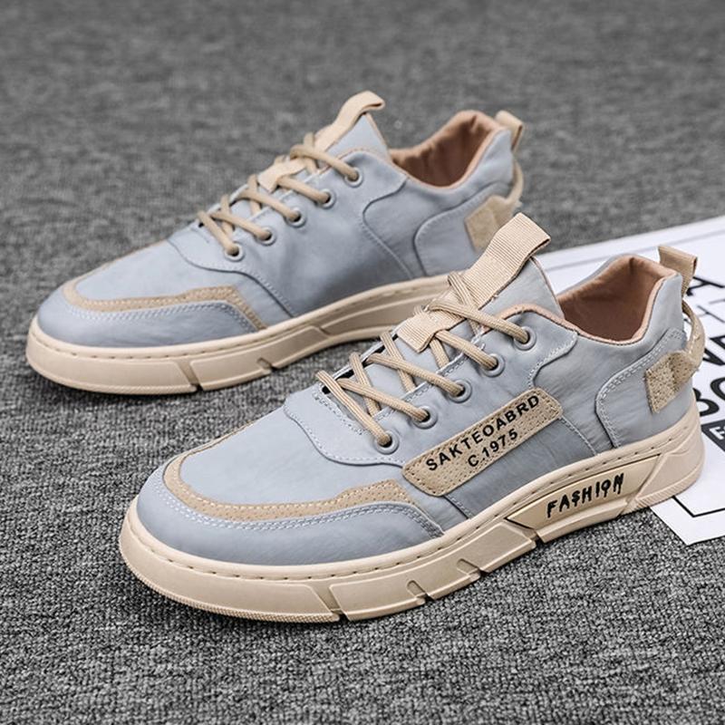 Summer Breathable Men's Shoes Korean Style Boys Board Shoes Umbrella Canvas Shoes All-match Sports Casual Shoes