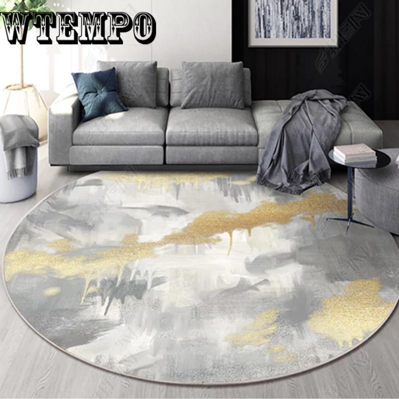 Household American Carpet Round Carpet Bedroom Carpet Study Carpet Living Room Anti-skid Carpet