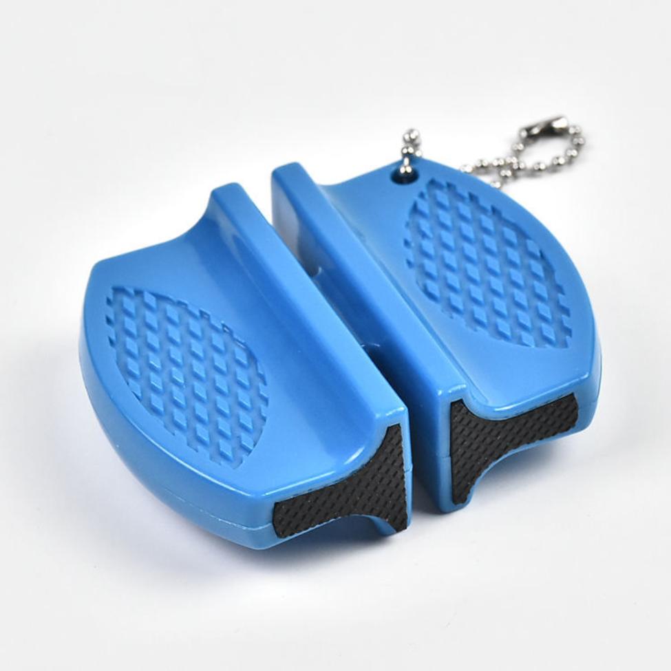 2pcs Portable Mini Fast Sharpener Multi Function Sharpener Home Kitchen Gadgets