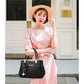 Big capacity European and American style Shoulder Handbag Trendy wild Patent leather bag