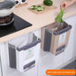 Foldable Trash Can Cabinet Door Wall-mounted Waste Bin Large-capacity Multi-functional Labor-saving Storage Bin Kitchen Organizer