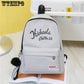 New Backpack Patchwork Backpack Women Canvas Backpack School Women Travel Bag