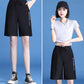 Ice Silk Wide Leg Pants Women's Summer High Waist Loose and Thin Large Size Quick-drying Casual Sports Shorts