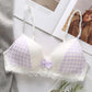 Ultra-thin Underwear No Steel Ring Thin Student High School Girl Bra Gathered Small Bra Summer Sexy Cute Light and Breathable