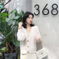 New Imitation Water Velvet Lazy Loose V-neck Net Red Sweater Knit Cardigan Button Coat Female