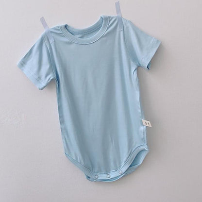 Baby Girls Romper Summer Spring Newborn Baby Girls Short Sleeve One-pieces Jumpsuit Baby Clothes Outfits