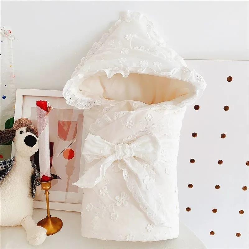 Newborn Wrapped In Pure Cotton, Thickened In Autumn and Winter, Full Moon Baby Held In Foreign Style, Noble Baby Cotton Quilt, Common In All Seasons