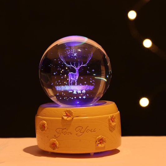 Christmas living room decoration Christmas present Room decoration Christmas Crystal ball
