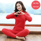 Genuine Autumn Clothes and Long Trousers Ladies Pure Cotton Thin Middle-aged and Elderly Cotton Thermal Underwear Set