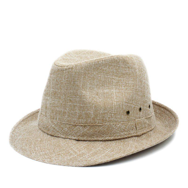 Women Summer Sun Hat Men Boho Beach Fedora Hat Sunhat Trilby Gentleman Panama Dad Hat