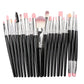 20 Pcs Makeup Brush Set Tools Make-up Toiletry Kit Wool Make Up Brush