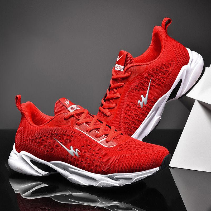 Summer Breathable Men's Casual Shoes Mesh Breathable Man Casual Shoes Fashion Moccasins Lightweight Men Sneakers