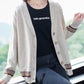 Autumn and Winter Style Korean Loose Knitted Cardigan Button Long-sleeved Sweater Fashion Coat Women