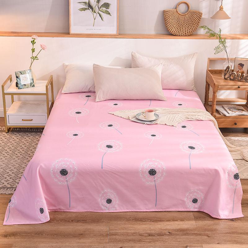 Thickened Household Brushed Bed Sheet Skin-friendly Bed Sheet Double Single Large Pattern