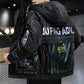 Winter Men's Trend Short Down Down Cotton Jacket Trendy Brand Glossy Workwear Winter Hooded Warm Jacket
