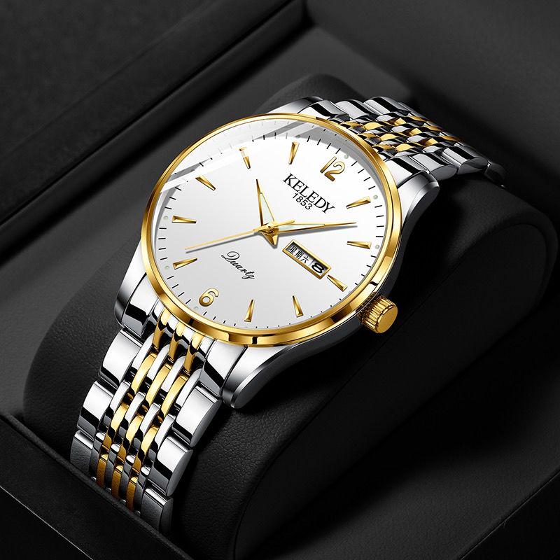 Mens Watches Waterproof Automatic Mechanical Watch Luxury Gold Diamond Mechanical Wristwatches Steel