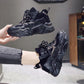 Daddy shoes female sports shoes ins female wild thick-soled shoes female students Korean version