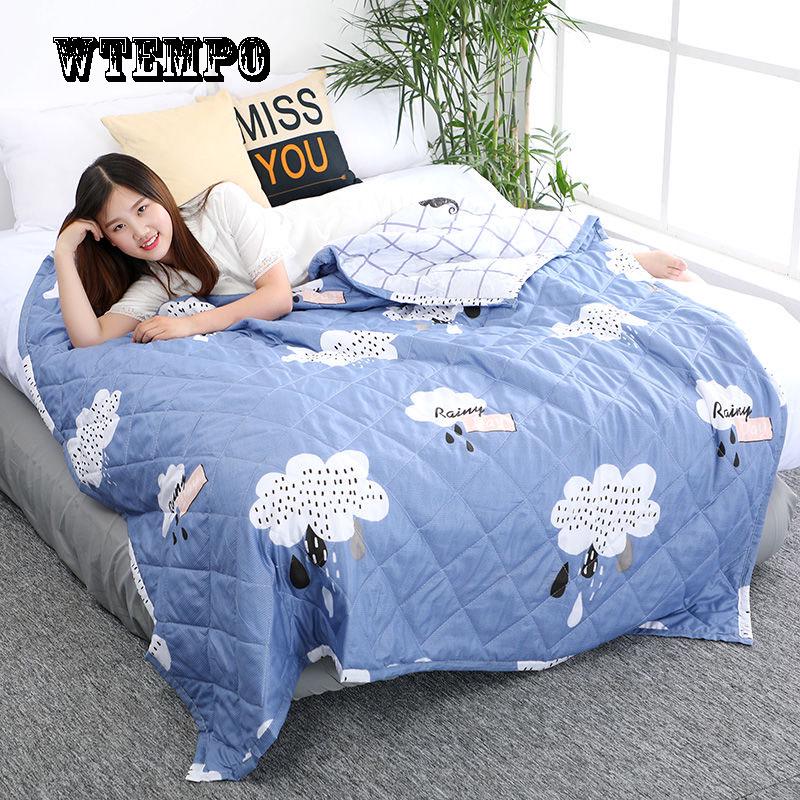WTEMPO Comfortable  Cool By Air Conditioning Can Be Machine Washable Ball Children's Thin Quilt